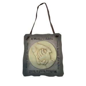 Mother’s Day Home Decor Hanging Photo Portrait Baby Shower Holding Hands Kids